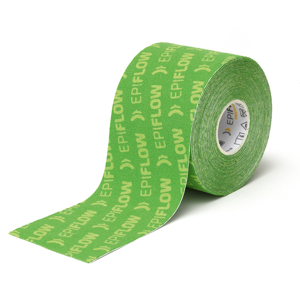 Epiflow Kinesiologi Tape (Grøn) – Optimal Støtte og Restitution