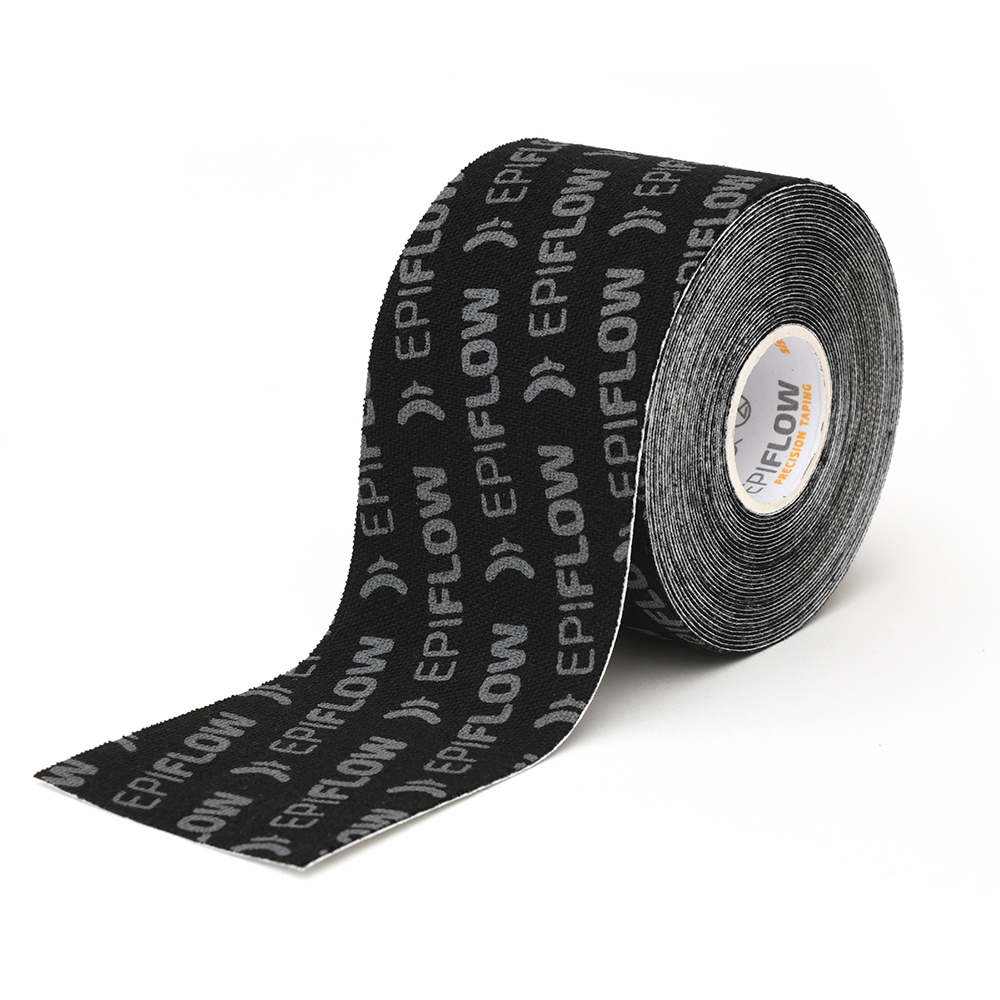 Epiflow Kinesiologi Tape (Sort) – Optimal Træningsstøtte