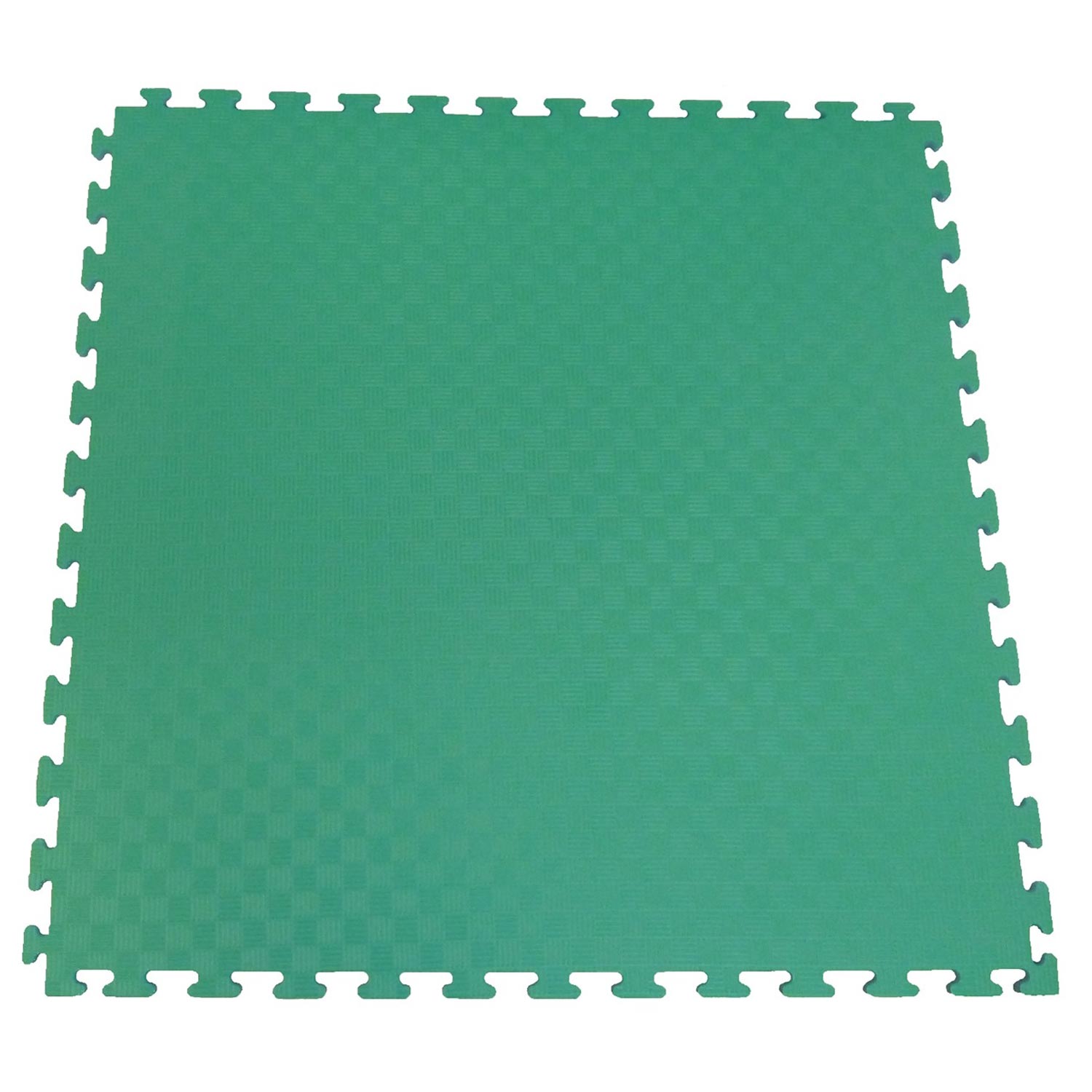Ergofloor EVA Sikkerhedsmåtte 1000x1000 Grøn/Grå - Tilbud!