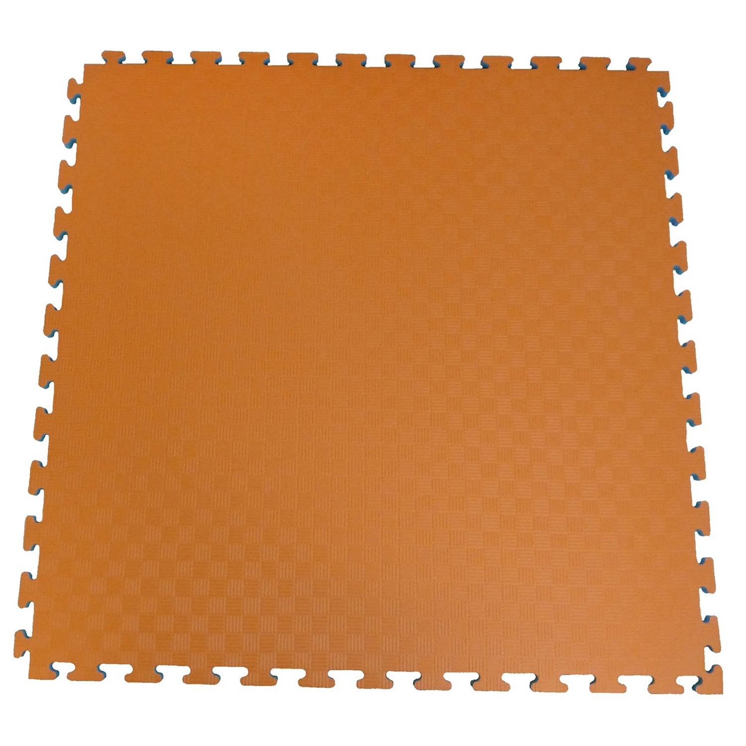 Ergofloor EVA Sikkerhedsmåtte 1000x1000 - Orange/Grå Tilbud