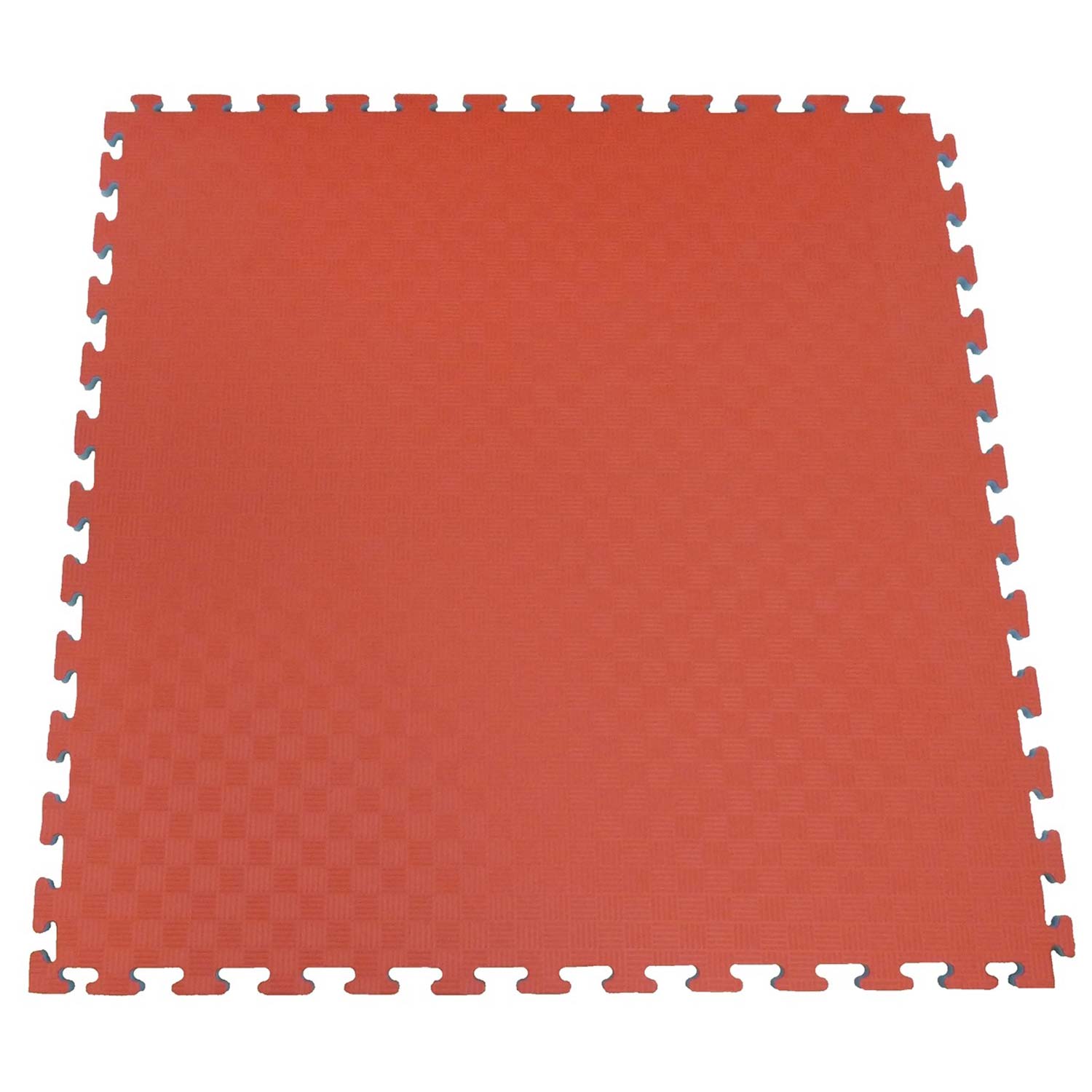 Ergofloor EVA Sikkerhedsmåtte 1000x1000 Rød/Grå Tilbud!