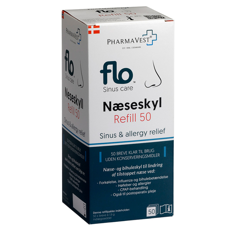 FLO næseskyller salt (50 stk) – Fantastisk tilbud!
