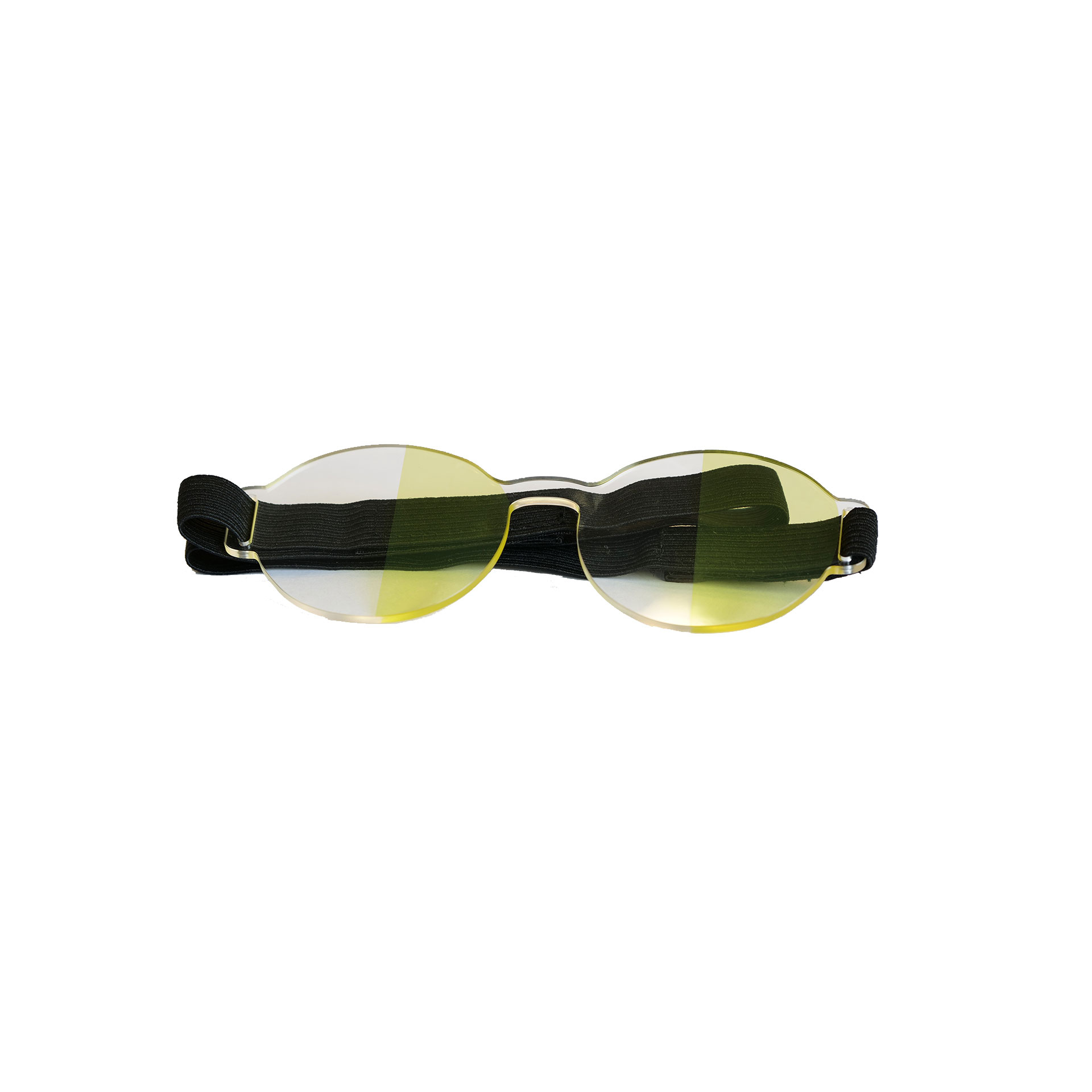 Spectrum Halv-felt briller (Gul + Transparent) på tilbud!