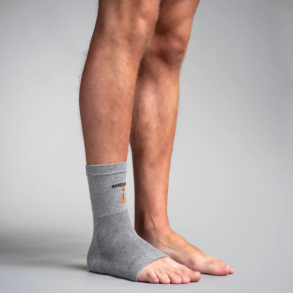 Incrediwear Ankel Sleeve (Grå - M)