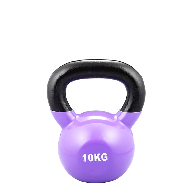 Vinyl Kettlebell 10 kg – Effektiv Træning til Hele Kroppen!