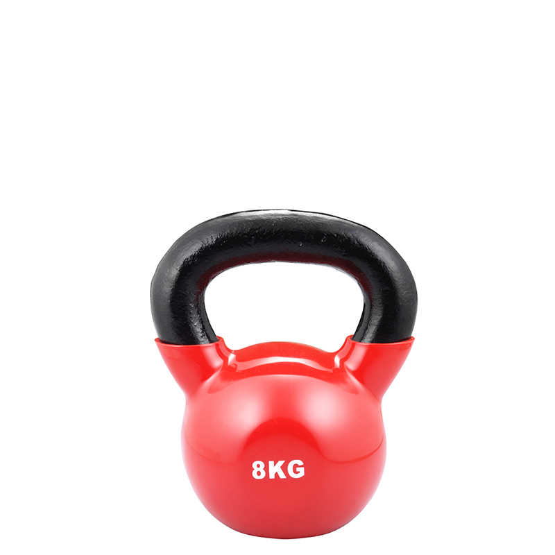 Vinyl Kettlebell (8 kg) – Uundgåeligt Træningsredskab!
