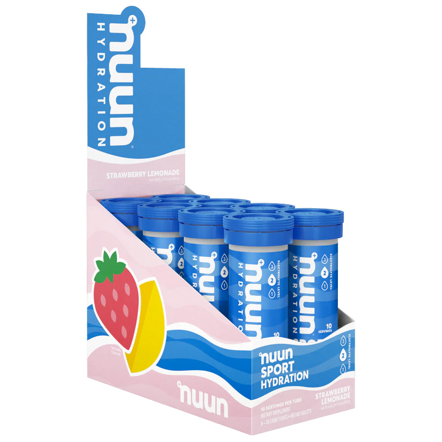 Nuun Sport Elektrolytdrik (Jordbær Lemonade) - Optimal Hydrering!