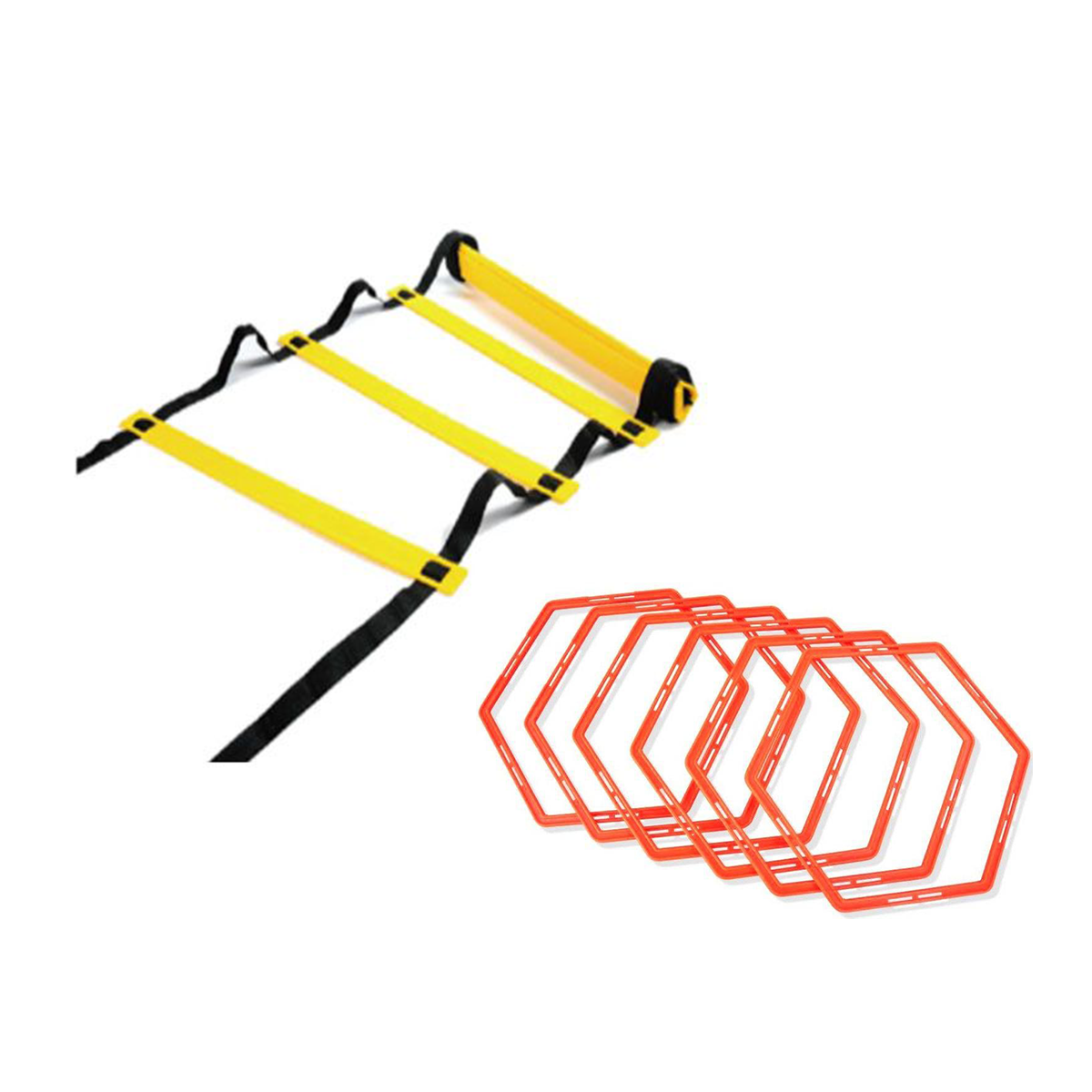 Odin Agility Stige & Hex Agility Koordinationsringe 6 stk