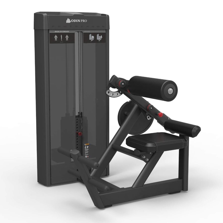 Odin PRO Rygtræner 127kg – Professionel Fitnessmaskine
