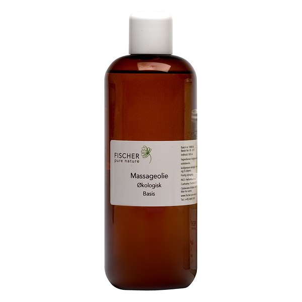 Økologisk Massageolie 500 ml – Luksus til alle hudtyper