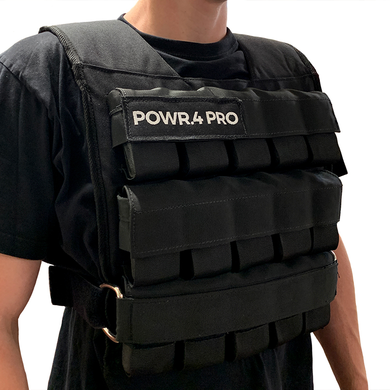 POWR.4 PRO Justerbar Vægtvest – Træningsudstyr Tilbud