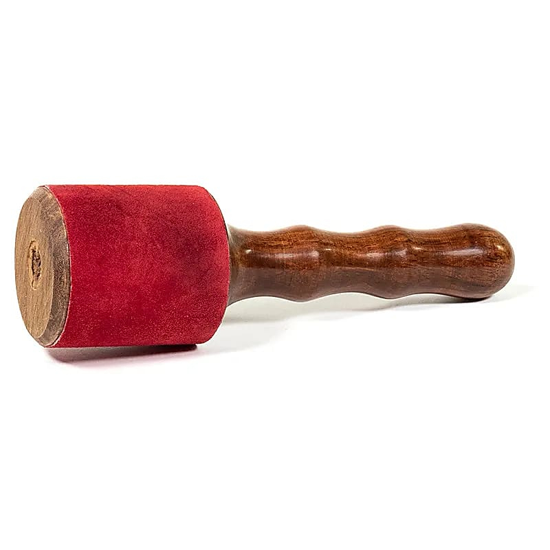 Rubbing stick til syngeskål i ruskind 19 cm