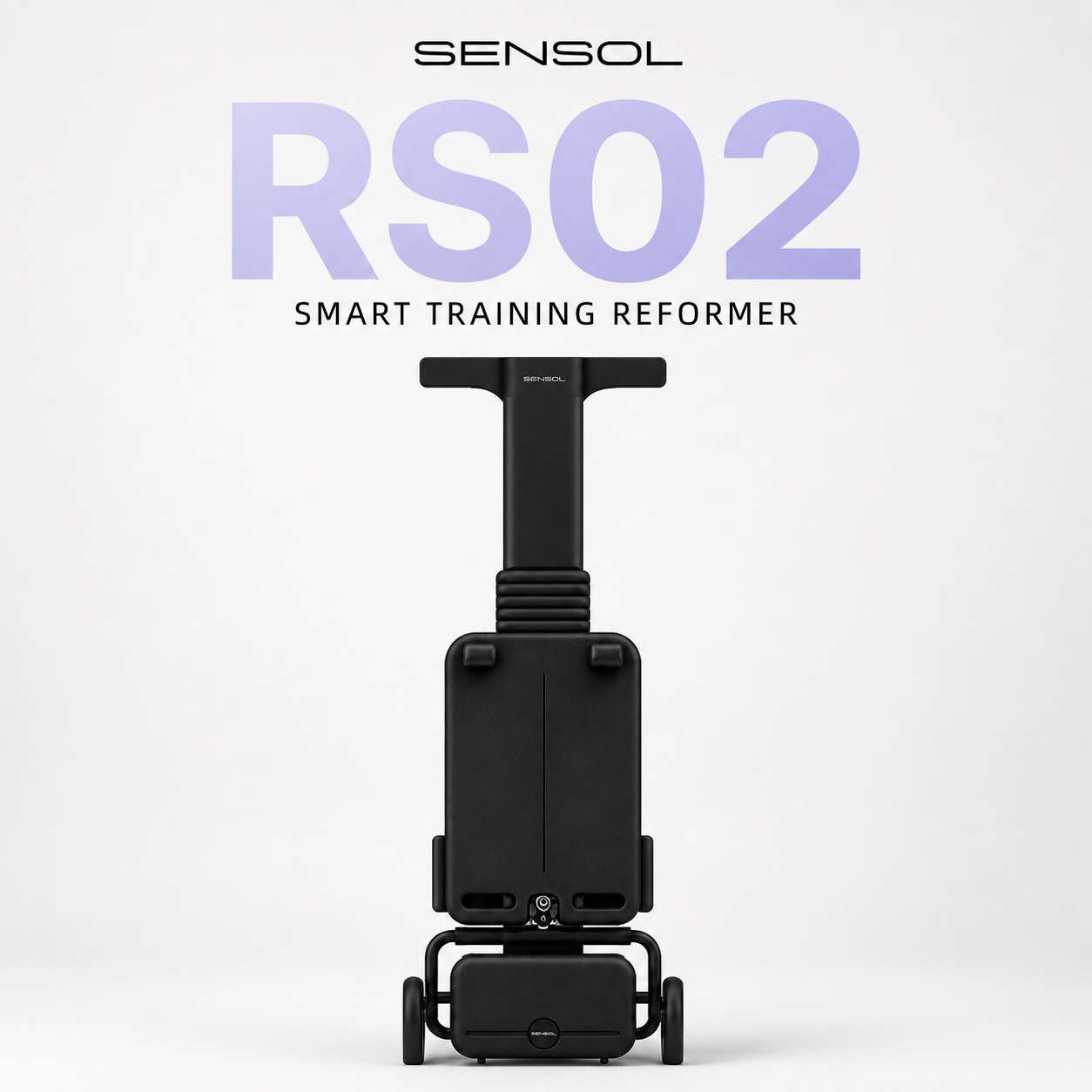 Sensol Smart Pilates Reformer RS2 Midnight Black