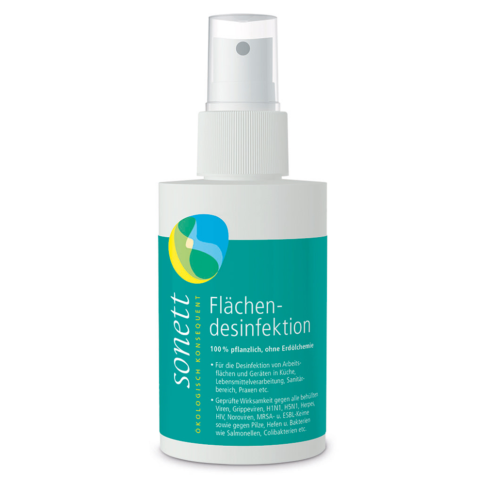 Sonett Desinfektionsmiddel 100 ml – Effektiv mod bakterier