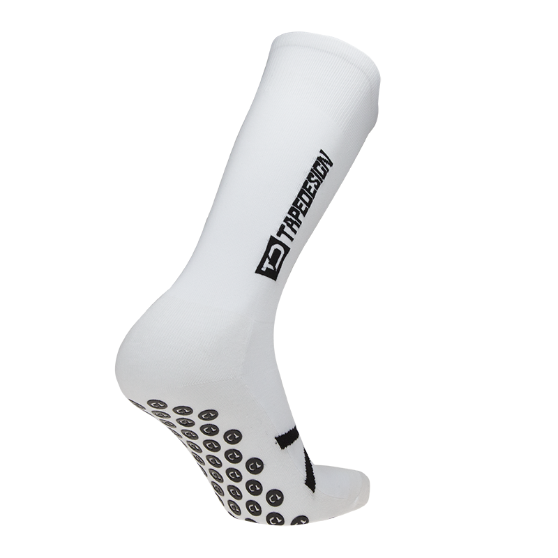 Tapedesign Lang Sokker (Hvid) – Komfort til Sport!