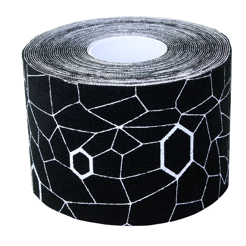 Theraband Kinesiology Tape (Sort/Hvid - 5 m) Tilbud!