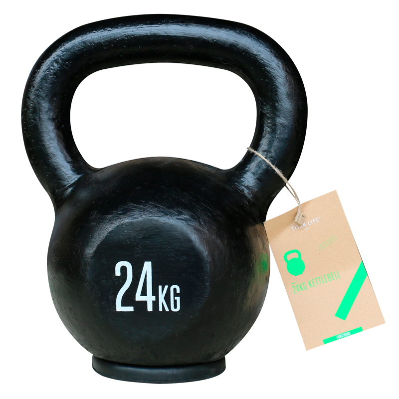 Titan LIFE Kettlebell 24 kg – Effektiv træning derhjemme!