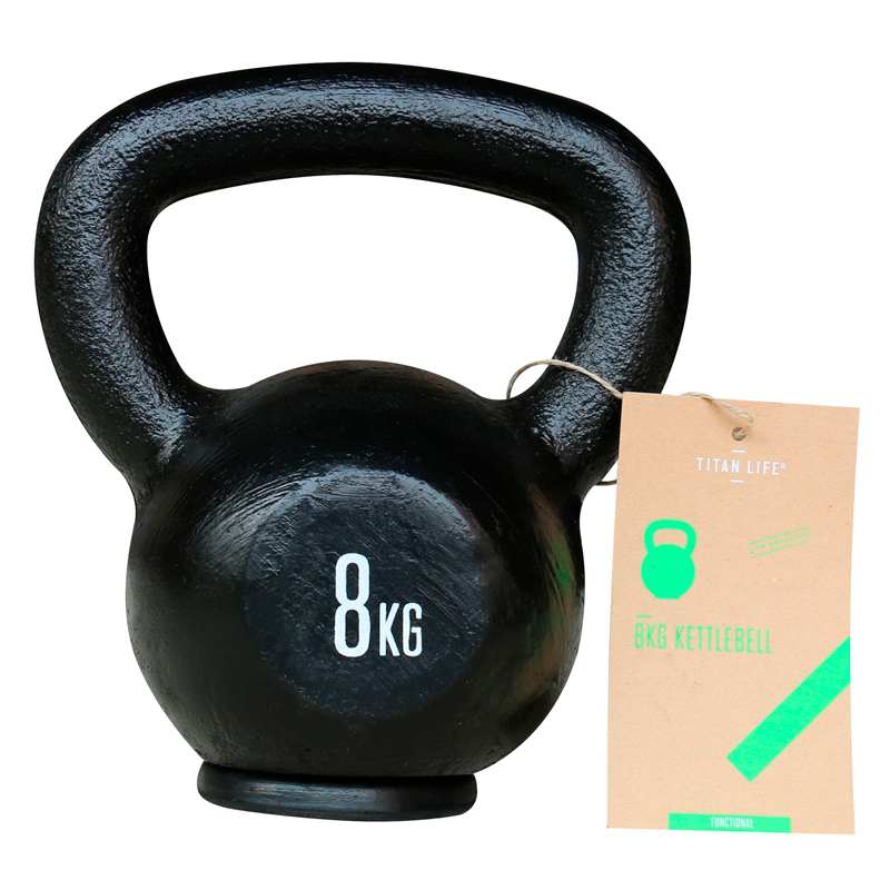 Titan LIFE Kettlebell 8 kg – Effektiv træning derhjemme