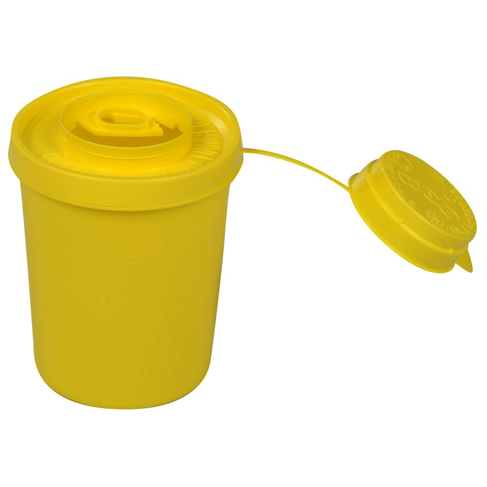 Uson Kanylebeholder med Låg – Sikker Affaldshåndtering 500 ml