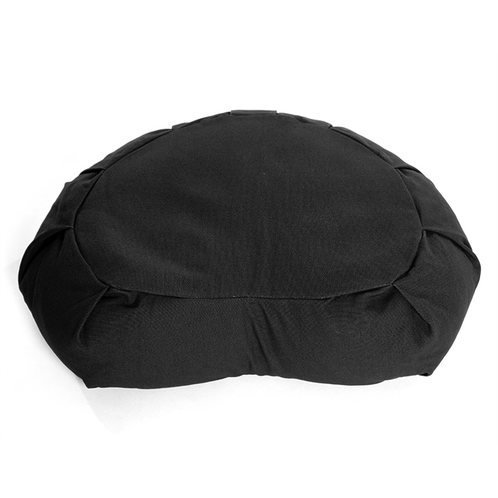 Zafu Meditationspude, Asana (Halvmåne - Sort) på udsalg!